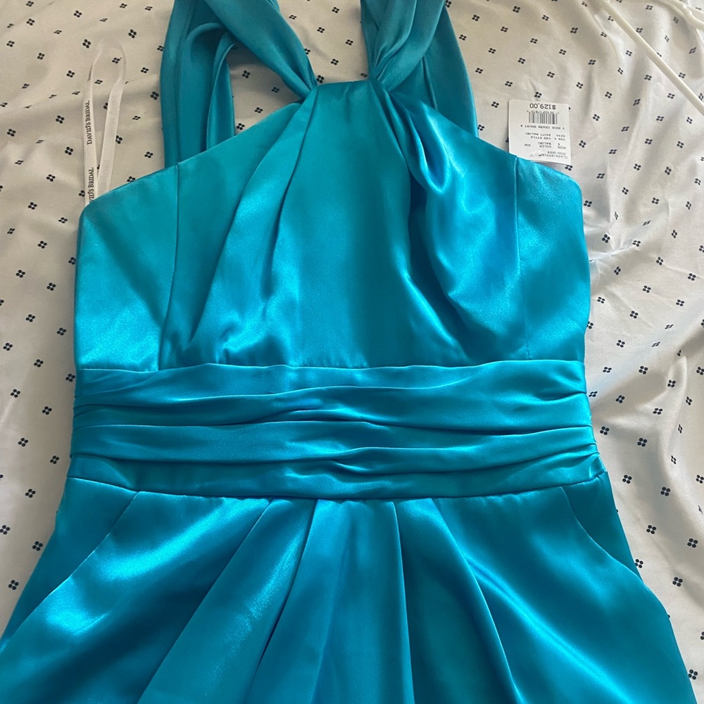 Elegant Turquoise Juniors Dress